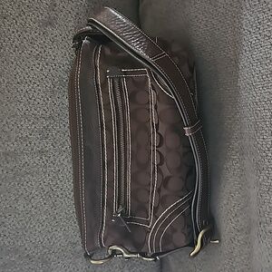 COACH brown hobo handbag